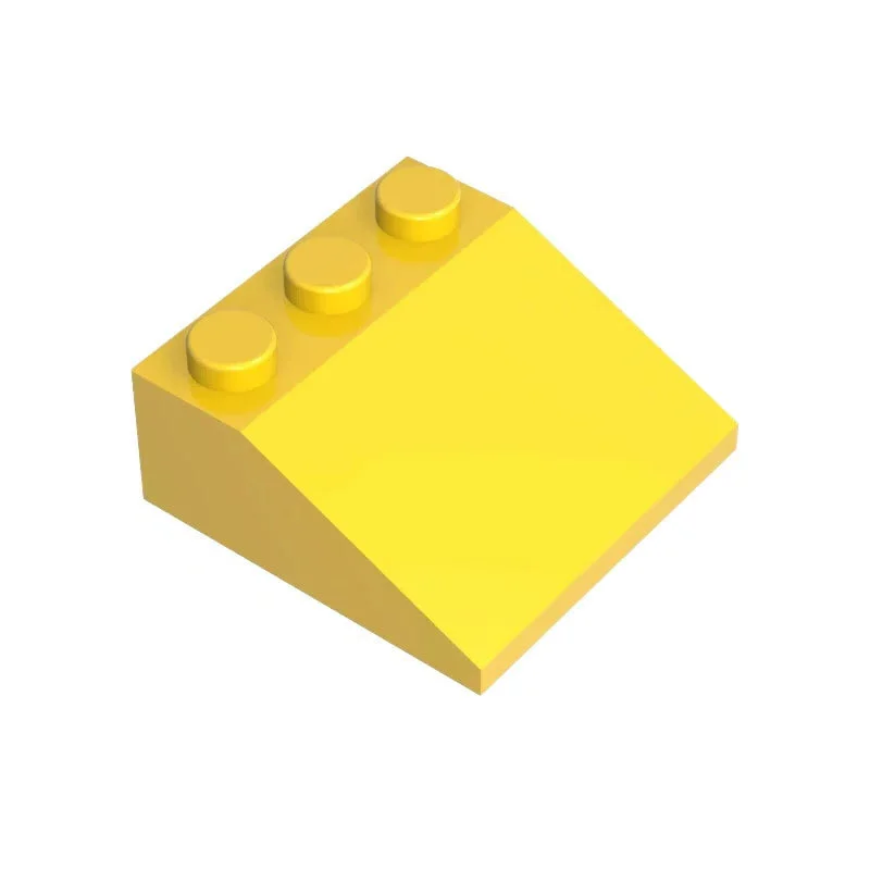 10 個 4161 スロープ 33 3x3 ビルディングブロックキットカスティーリャハウスレンガ教育アイデア DIY 組み立ておもちゃ子供の誕生日子供ギフト