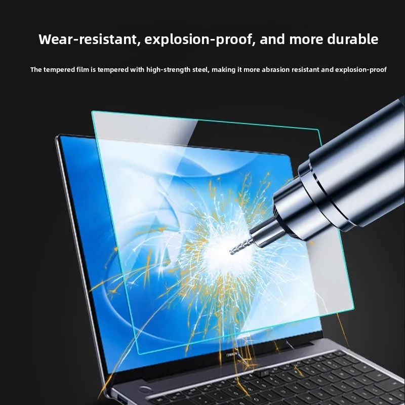 High-definition blue light-proof explosion-proof protective film for toughened film of 14/15.6/16/18 inch notebook computer