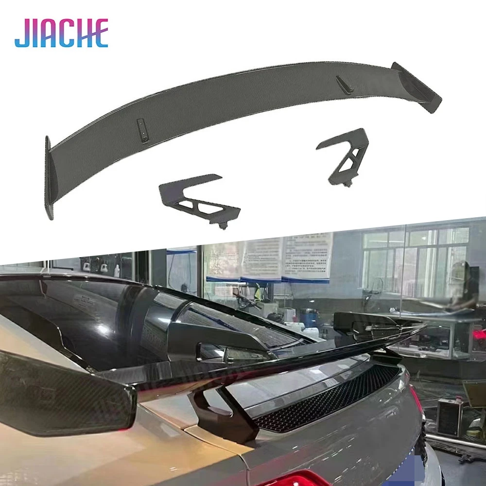 Carbon Fiber Rear Spoiler Racing Tail Wings For for Audi R8 2013-2022 Style Rear Lip Spoiler FRP Rear Spoler Tail Wings