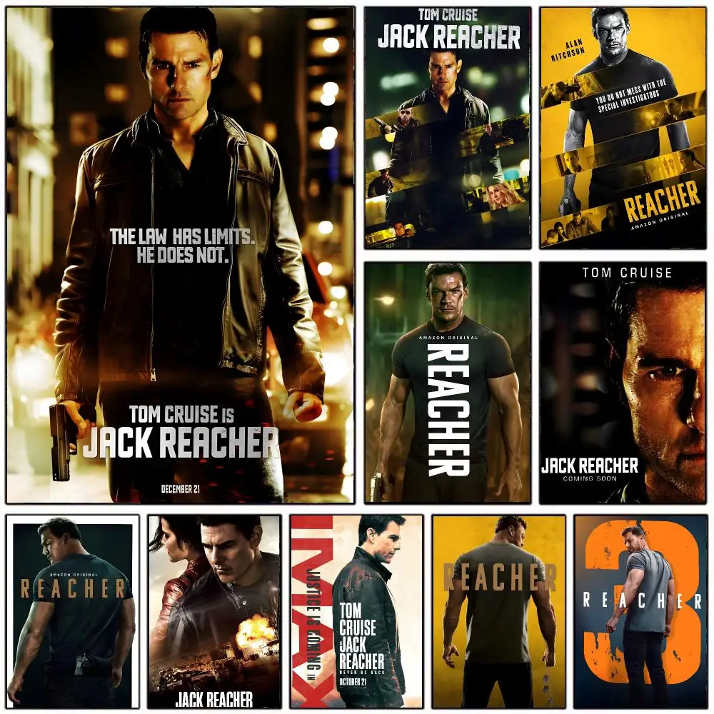 tough character J-Jack Reacher Poster Modern Home Decoration Interior Design & Contemporary Wall Art Collection