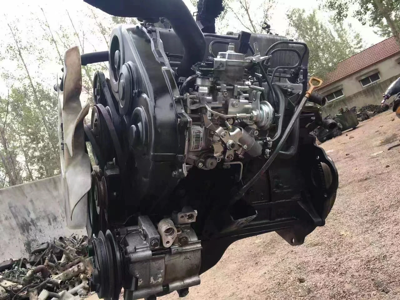 Used 4D56 4D56T D4BB Complete Engine L300 Original Hyu Ndai 4D56T Used Diesel Engine Assy D4BH 4D56  Diesel Engine With Turb