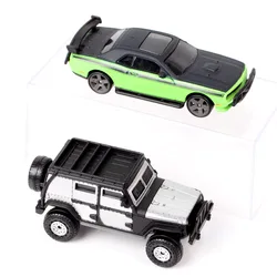 Car Only 1/55 Scale Dodge Challenger SRT8 Jeep Wrangler Rubicon Stunt Stars Tej Diecasts & Toy Vehicles Car Model Furious F8