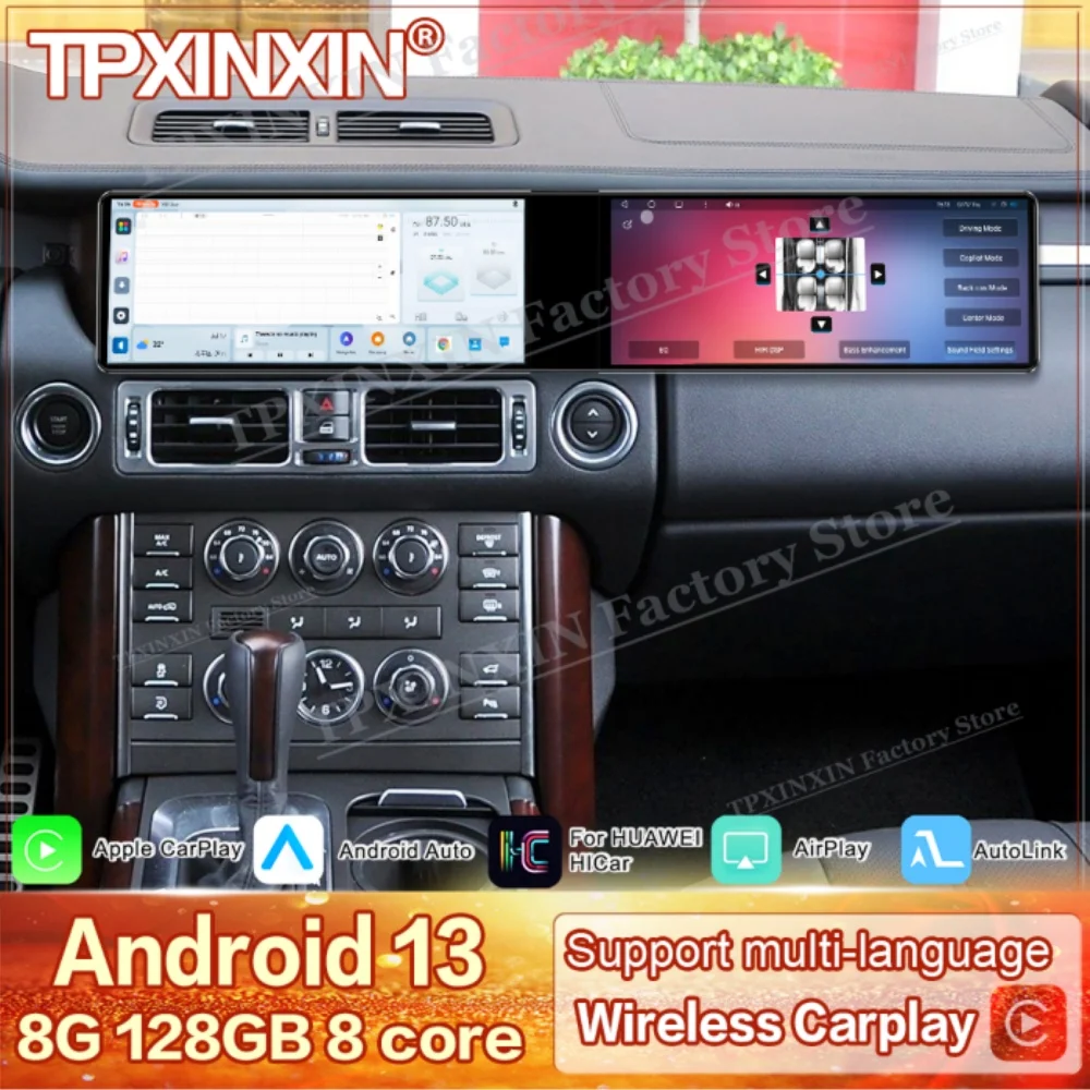 

Dual Screen Android For Land Rover Range Rover executive Edition 2010-2012 Multimedia GPS Navigation Car Radio Stereo Head Unit