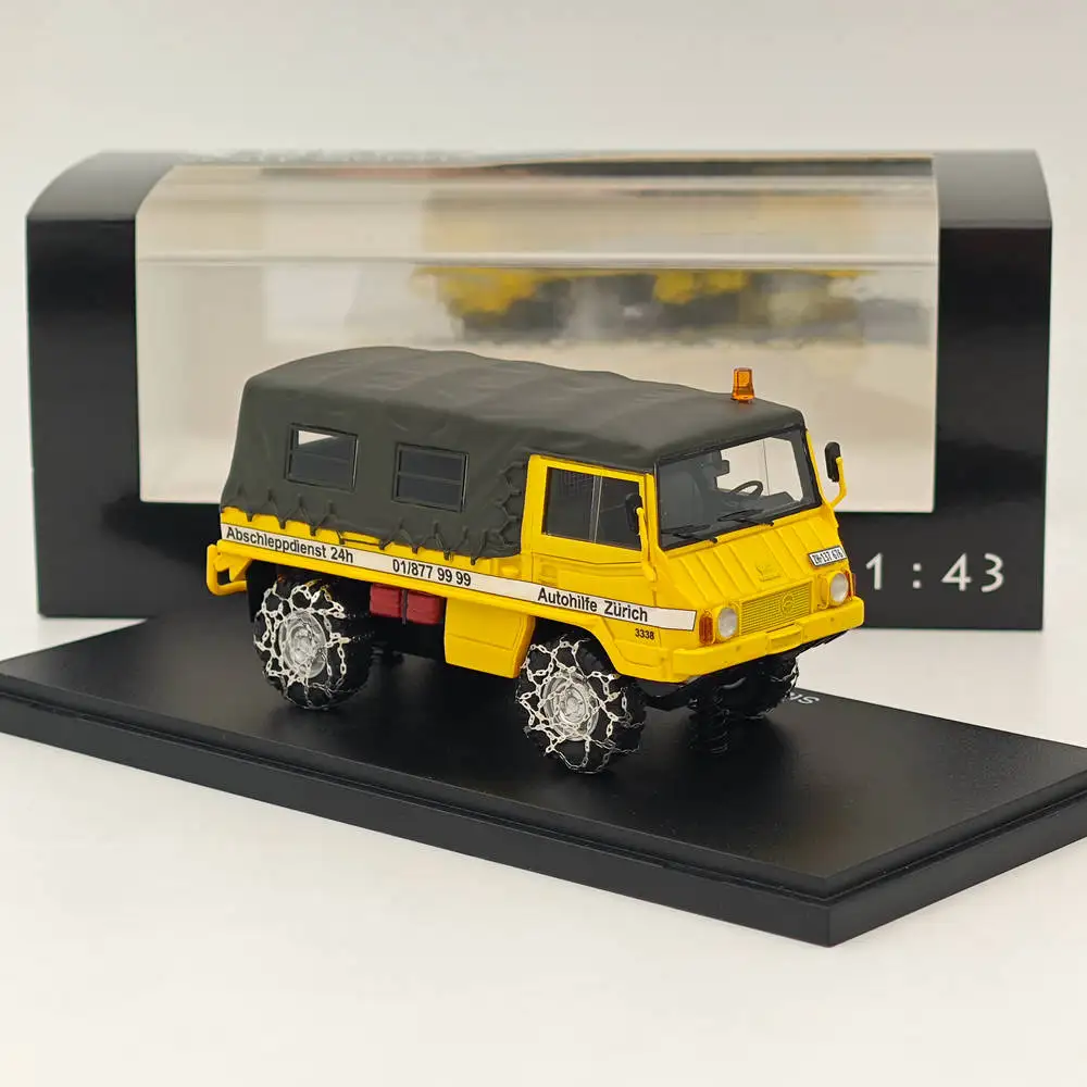 NEO 1/43 for Steyr-Puch Pinzgauer 710M Resin Models Car Colllection Auto Toys Gift Yellow