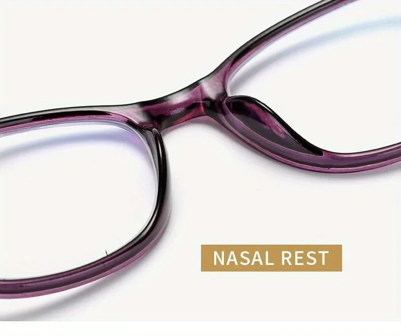 3-in-1-Multifokal-Lesebrille für Damen +1,0 bis +4,0, progressive, leicht zu aussehen, weit und nah erhältlich, 3-Farben-Brille – Detail 5