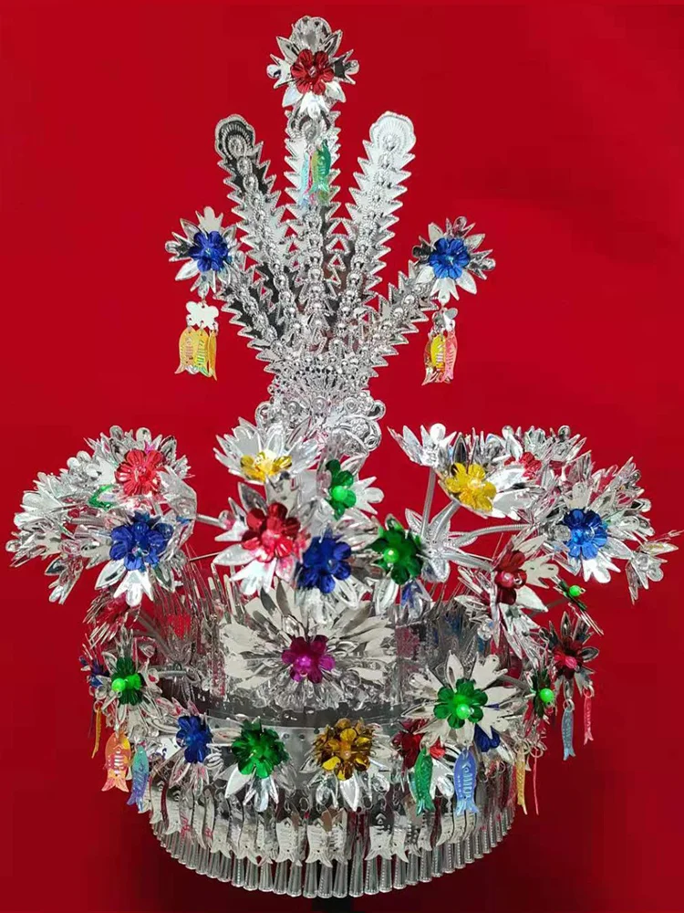 silver-headwear-ethnic-sle-accory-for-women-faionable-minori-up-cap-southwest-china-traditional-headpiece