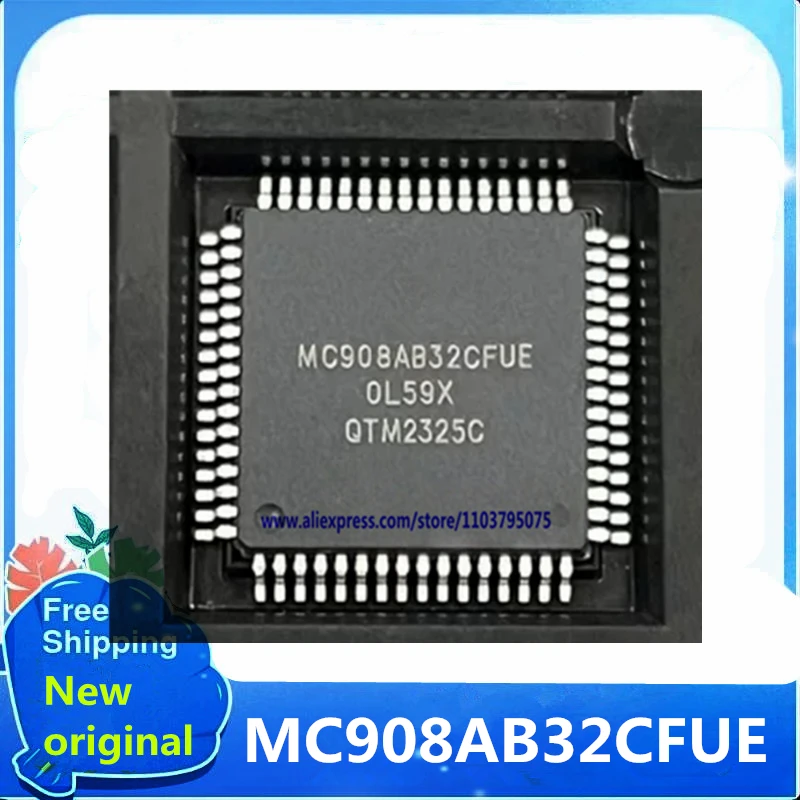 

5PCS~20PCS/LOT MC908AB32CFUE MC68HC908AB32CFUE QFP64 100% New and Genuinetock
