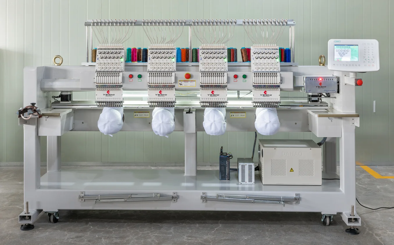 Customize Colors and Logo Industrial 9/12/15 Needles 4 Heads Automatic Computerized Embroidery Machine