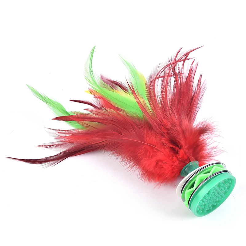 China Jianzi Footbal Foot Kick Fitness Entertainment Handwheel Fancy Goose Feather Shuttlecock sport For Physical Exercise