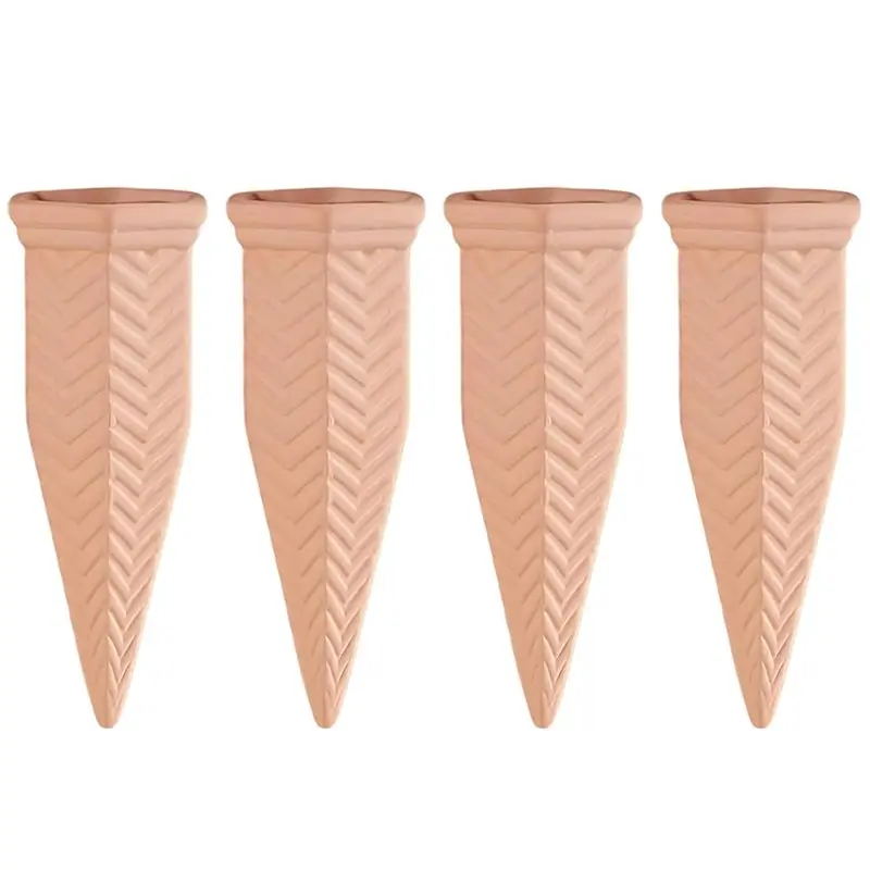 MOPHE-Automatic For Terracotta Watering Spikes 4-Pack, Plant Watering Stake For Terracotta Devices Use During Vacations