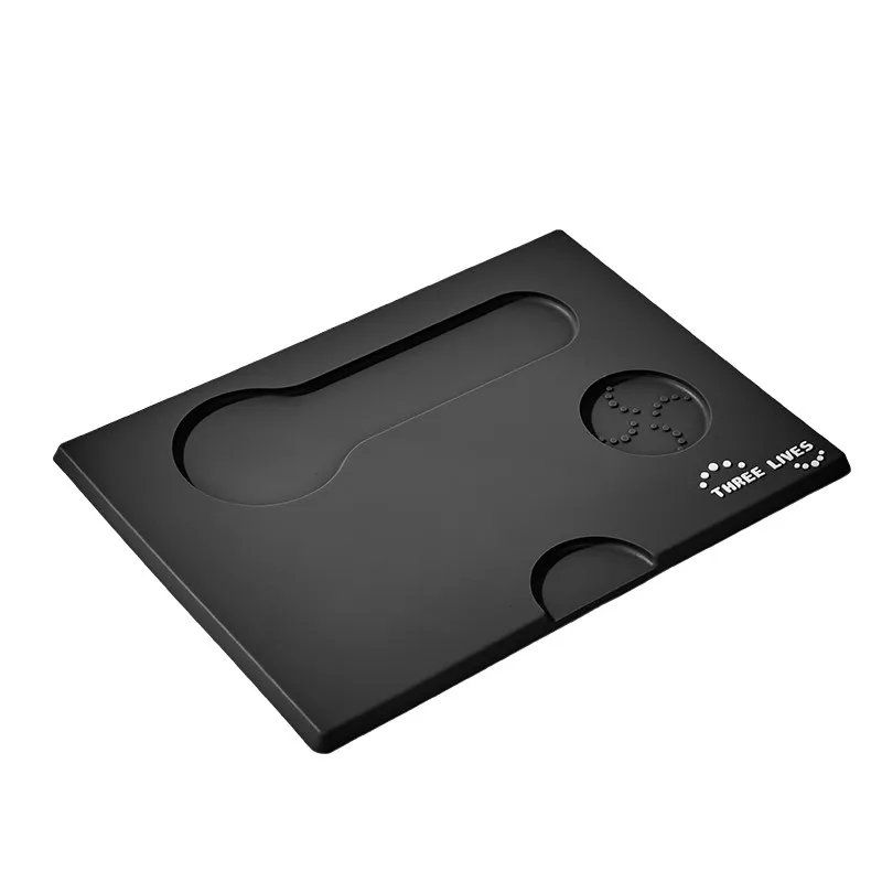 LMM Multifunctional Powder Press Mat Coffee Bar Press Powder Hammer Powder Cloth Non-slip