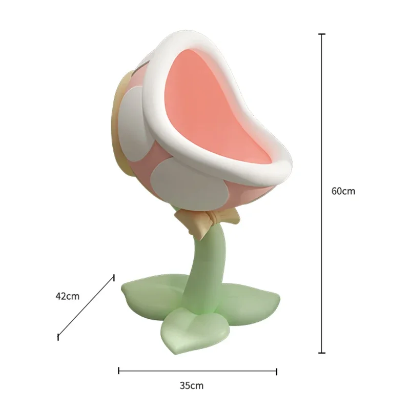 Decor Creative Side Table Large Mouth Flower Storage Ornaments Room Decor Bedside Table Living Room Decorative Storage Rack