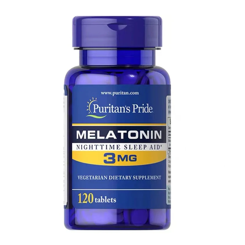 Free Shipping Original Melatonin Nighttime sleep aid 3mg 240 tablets