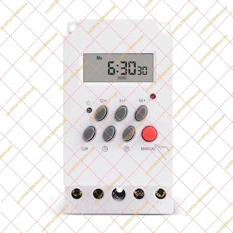 KG316T-II Microcomputer Time Switch, 12V/24V/110V/220V 30A Programmable Timer Relay