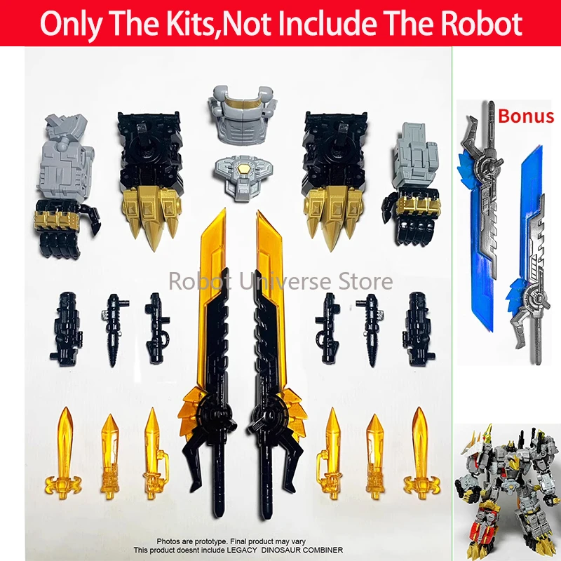 DNA DK-47 Legacy Dinosaur Combiner Upgrade Accessory Kits