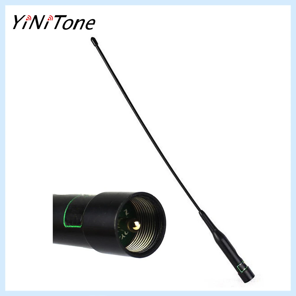 

NL-R2 Flexible Whip VHF/UHF Dual Band PL259 Antenna for QYT Baofeng Motorola ICOM Mobile Car Radio