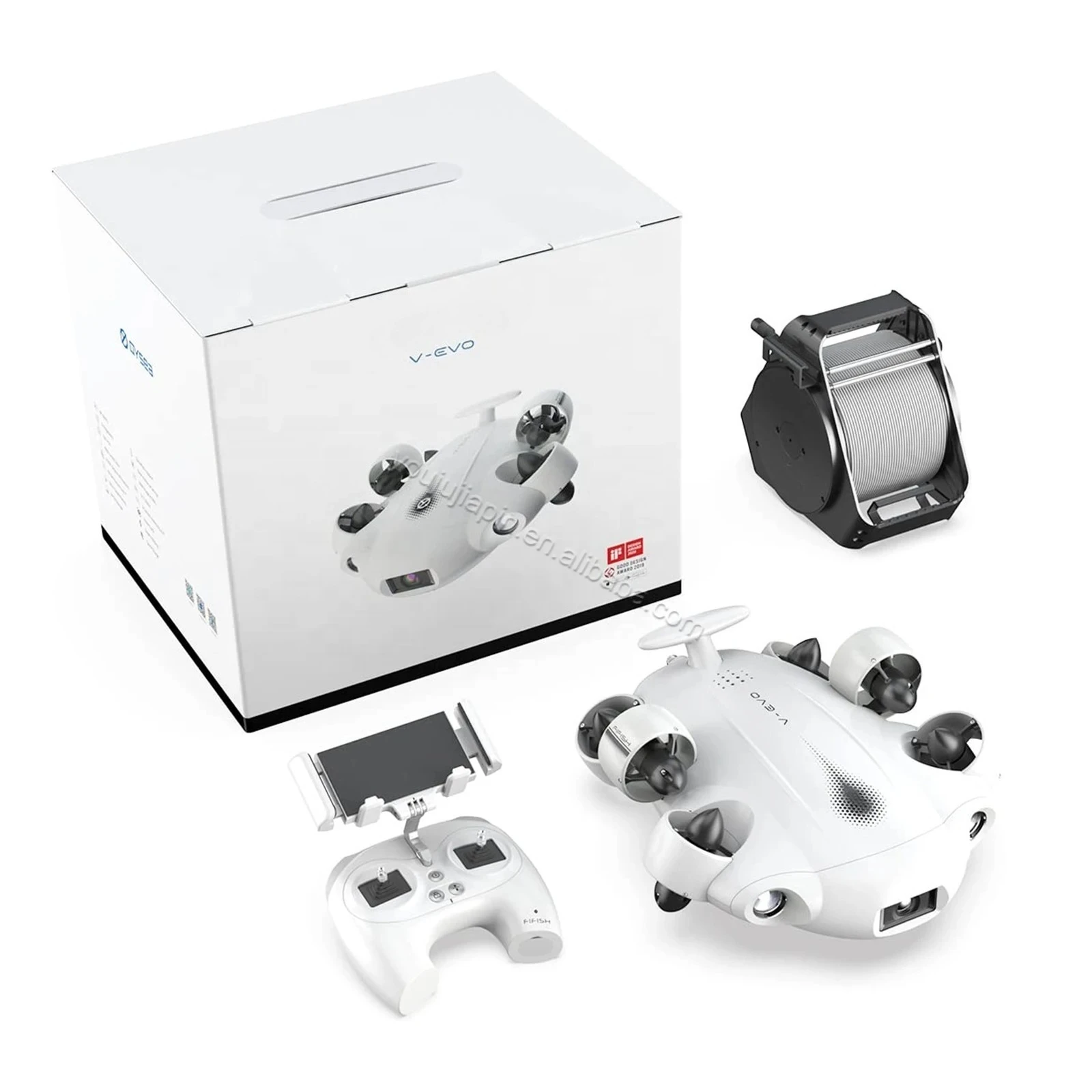 

Подводный робот ROV 4K60FPS с VR-управлением, удобный для начинающих, с дистанционным управлением для VR-рыбалки, съемки, сельского хозяйства, с захватным манипулятором