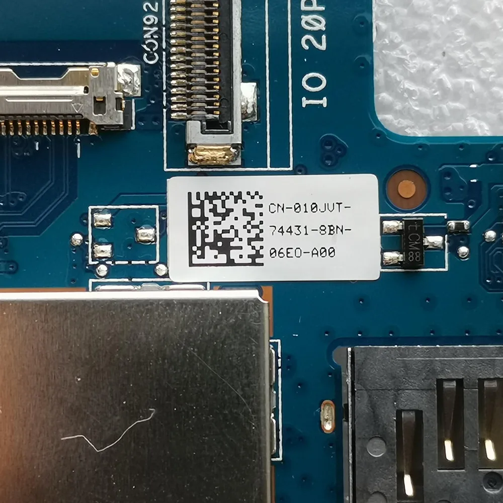 Y Store Original For DELL Vostro14 5471 USB SD Card Reader Ethernet Board 10JVT 010JVT Fast Ship