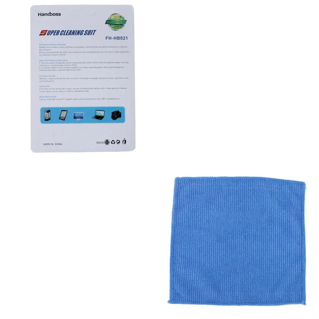 1 Set Brush Cloth Liquid High Qulity Screen Cleaning Kit For LCD TV Tablet Phone Pad Laptop Computer Camera Lens Cleaner
