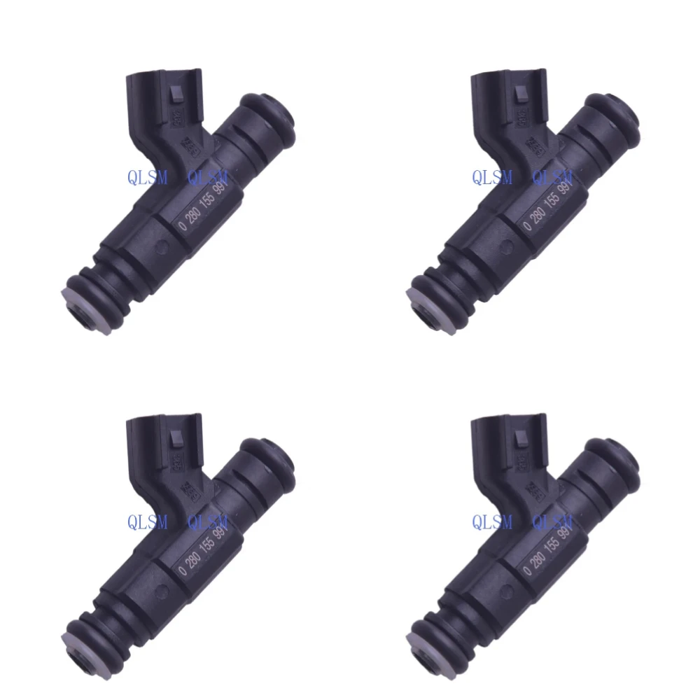 

4 piece fuel injector 13531487607 0280155991 for 2002 - 2008 Mini Cooper 1.6L I4 premium car accessories