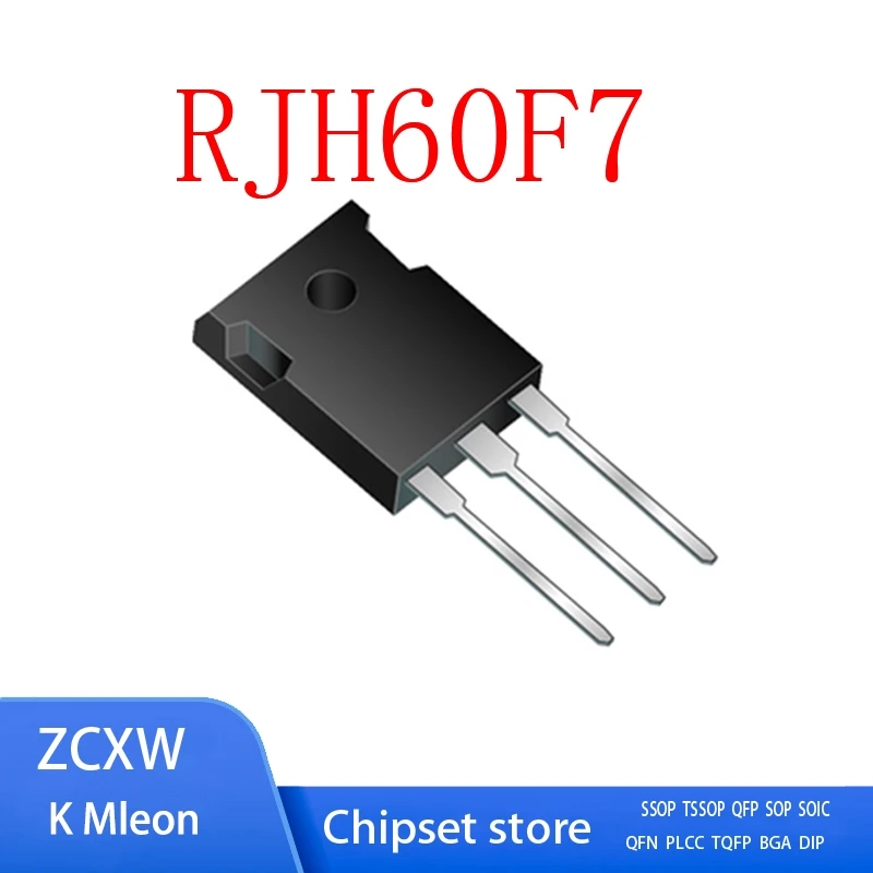 

New And Original 5PCS/LOT RJH60F7 RJH60F7DPQ 60F7 TO-247 600V 50A