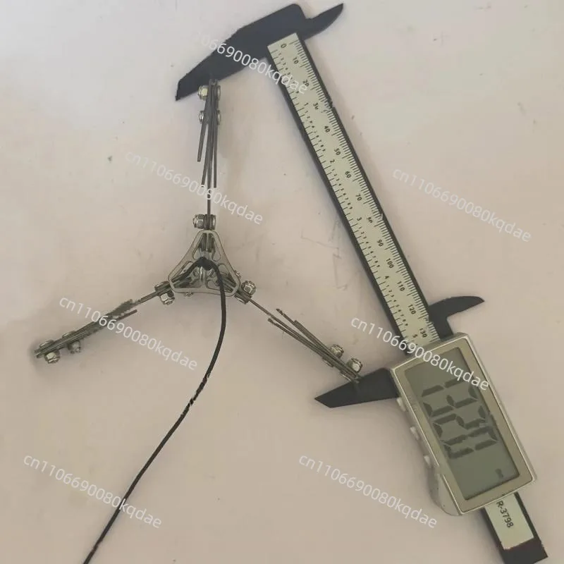 1PCS Rescue Gravity Claw Quick-Release Stainless Steel Grappling Hook with 2-meter-long Rope for Airdrop Rescue Supplies