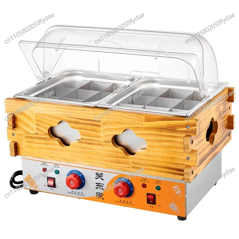 Commercial Electric Hot Pot Cooker - Single/Double/Triple Cylinder Oden/Noodle/Hot Pot Machine