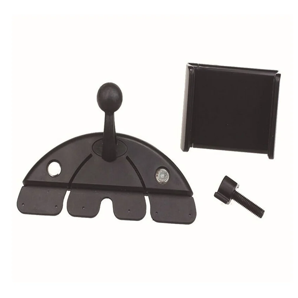 

Universal Car Phone Holder Cd Port Mounted Black Navigation Support 360 Degree Rotation Phone Bracket Durable Stable Structure