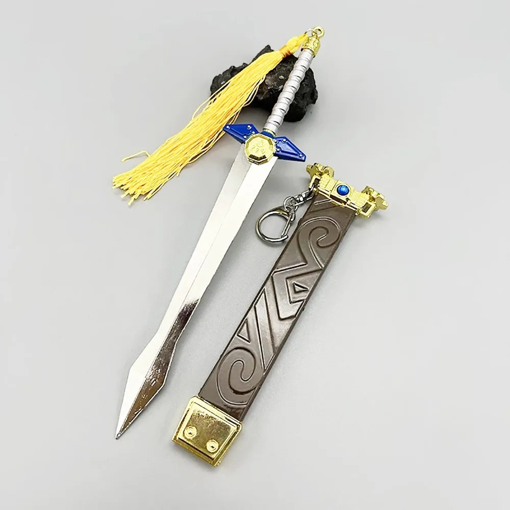 21cm Biggoron's Sword Link LoZ Tears of the Kingdom Breath of the Wild Game Peripherals Metal Weapon Models 1:6 Equipment Crafts