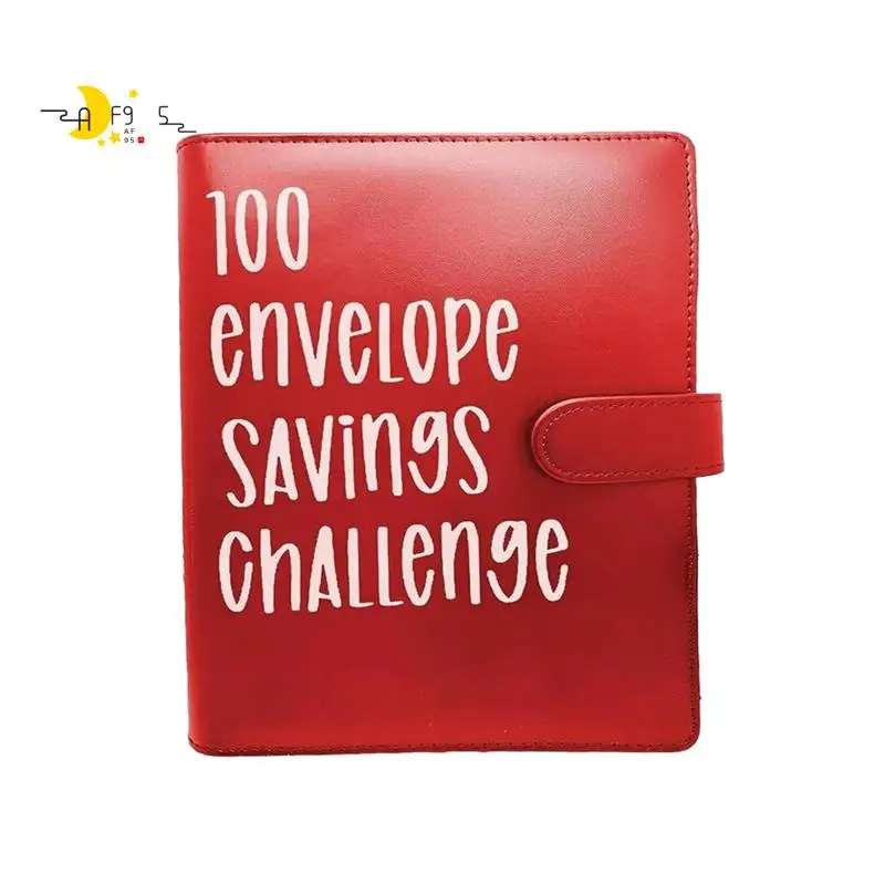 

AF95-100 Envelopes Money Saving Challenge,100 Envelopes Money Saving Binder, Savings Challenges Binder