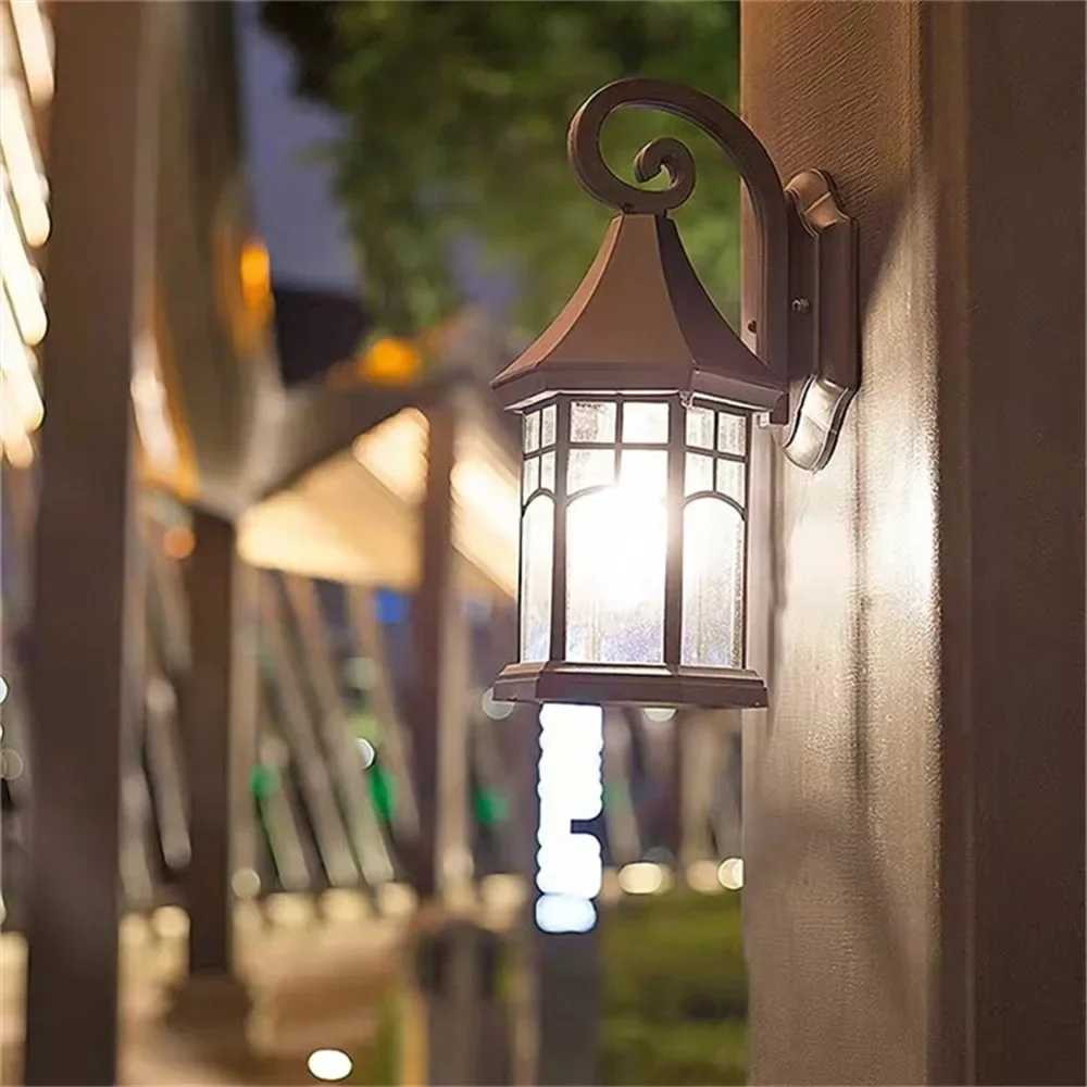 ASHER Outdoor Light LED Sconces Wall Lamps Classical Waterproof for Retro Home Balcony Decoration