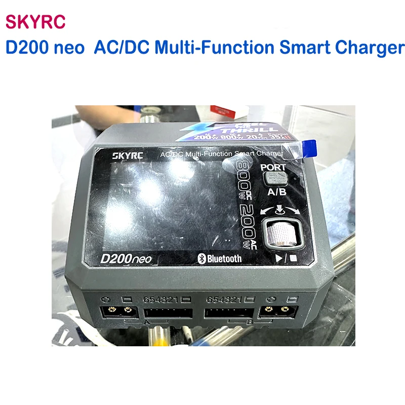 SkyRC D200neo Charger SK-100196 800w Lipo Battery Balance Charger BD350 Discharger AC/DC Multi-Function Smart Charger