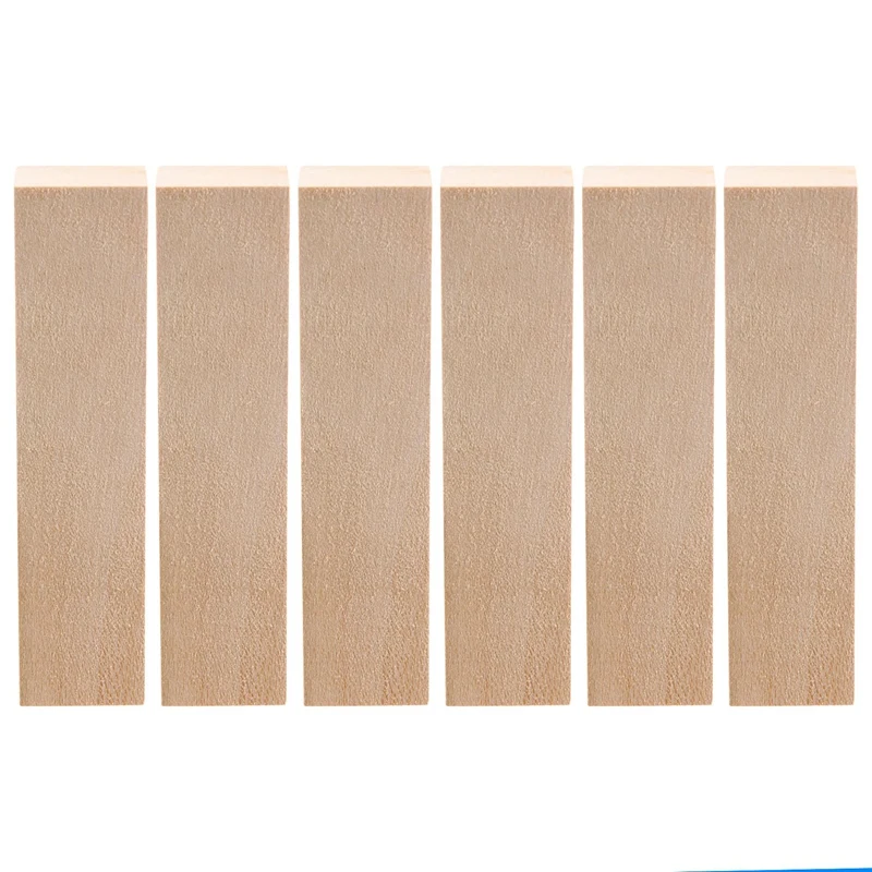 

6Pcs Basswood Carving Blocks For Wood Beginners Carving Hobby Kit DIY Carving Wood