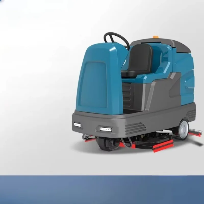 【Hot】HIJIE B160 Electric Ride-On New Self-Propelled Ultra Quiet Motor Medium-Sized Floor Sweeper Washing hine 1 Year Warranty