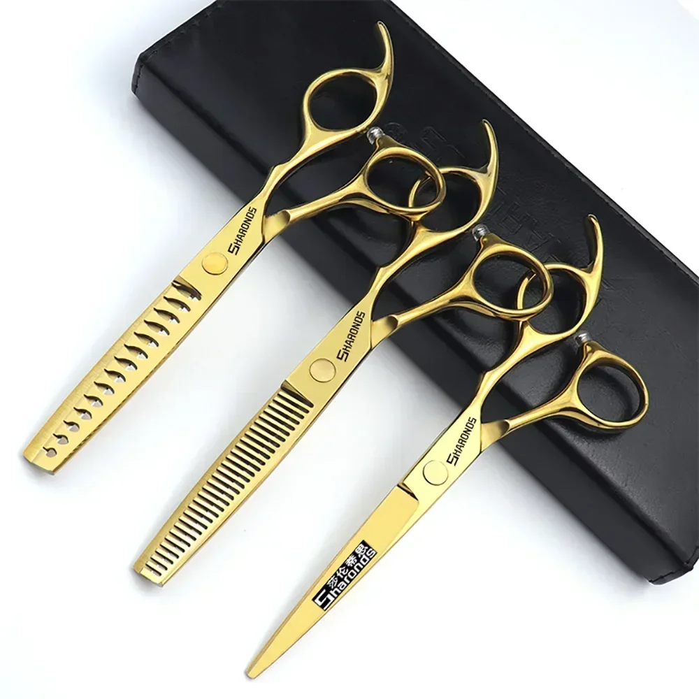 Hairdressing Scissors Professional 6 Inch Hairdresser Dedicated Barber Shop Specialized Clippers Shears Hair Cutting Tools