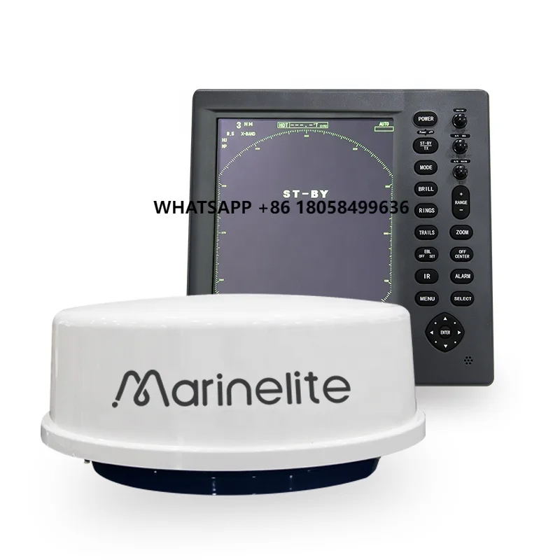 

10 Lcd Maritime Boat radar Sea radar Satellite Radars for Fishing Boats