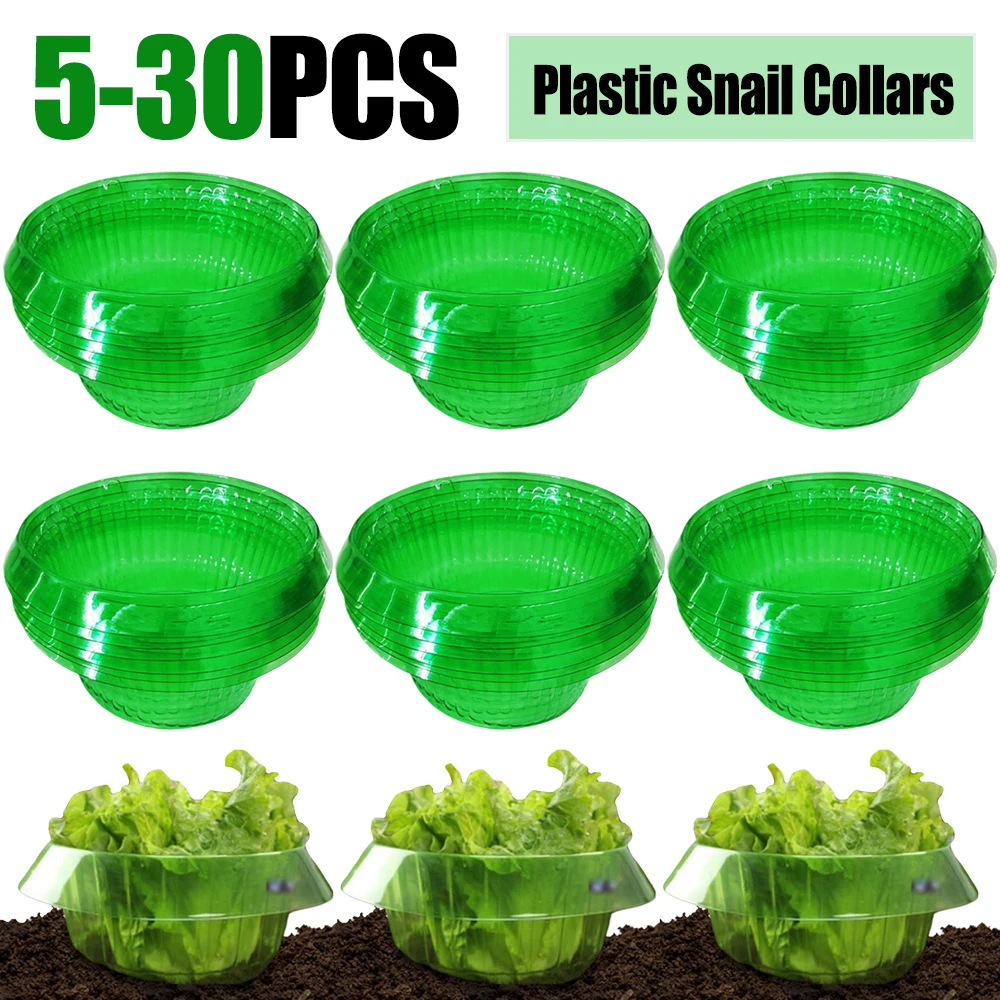 

5-30pcs Vegetables Covers Snail Stop Reusable Slug for Protects Plants To Get Better Save Water Plant Protection Collars