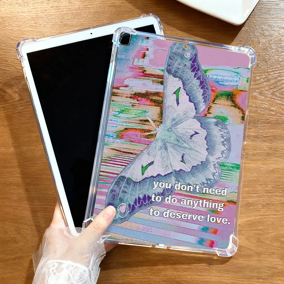 Doodle Silicone For Samsung Tab S9 FE A9 Plus A8 A11 S9 Tablet Protective Case For Samsung S6 Lite P610 S7 Plus S7 FE X205 X200