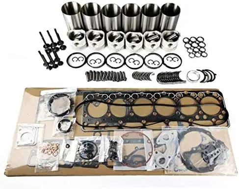 6D114 Engine Overhaul Rebuild Kit for Komatsu Excavator PC300-7 PC360-7