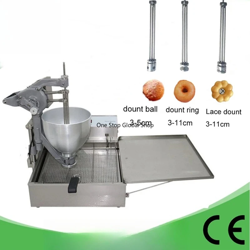 

Electric/Type 25L/35L Donuts Maker Machine with 3 different mould Doughnut Fryer Maker Perfect for Bakery Business