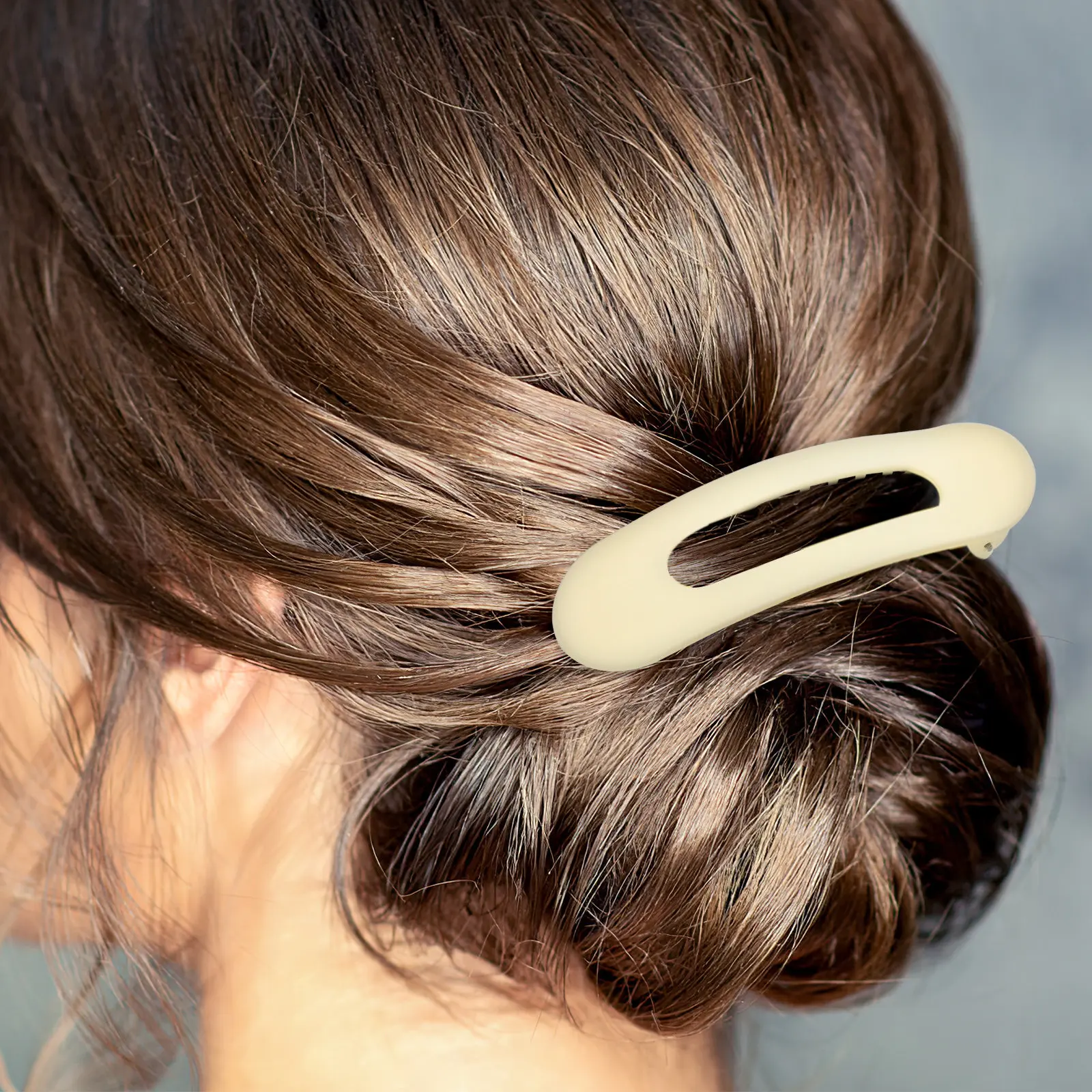 

Набор матовых плоских заколок-крабов для волос с цветочным узором для женщин, надежный захват, инструменты для укладки и разделения прядей, аксессуары в стиле бохо