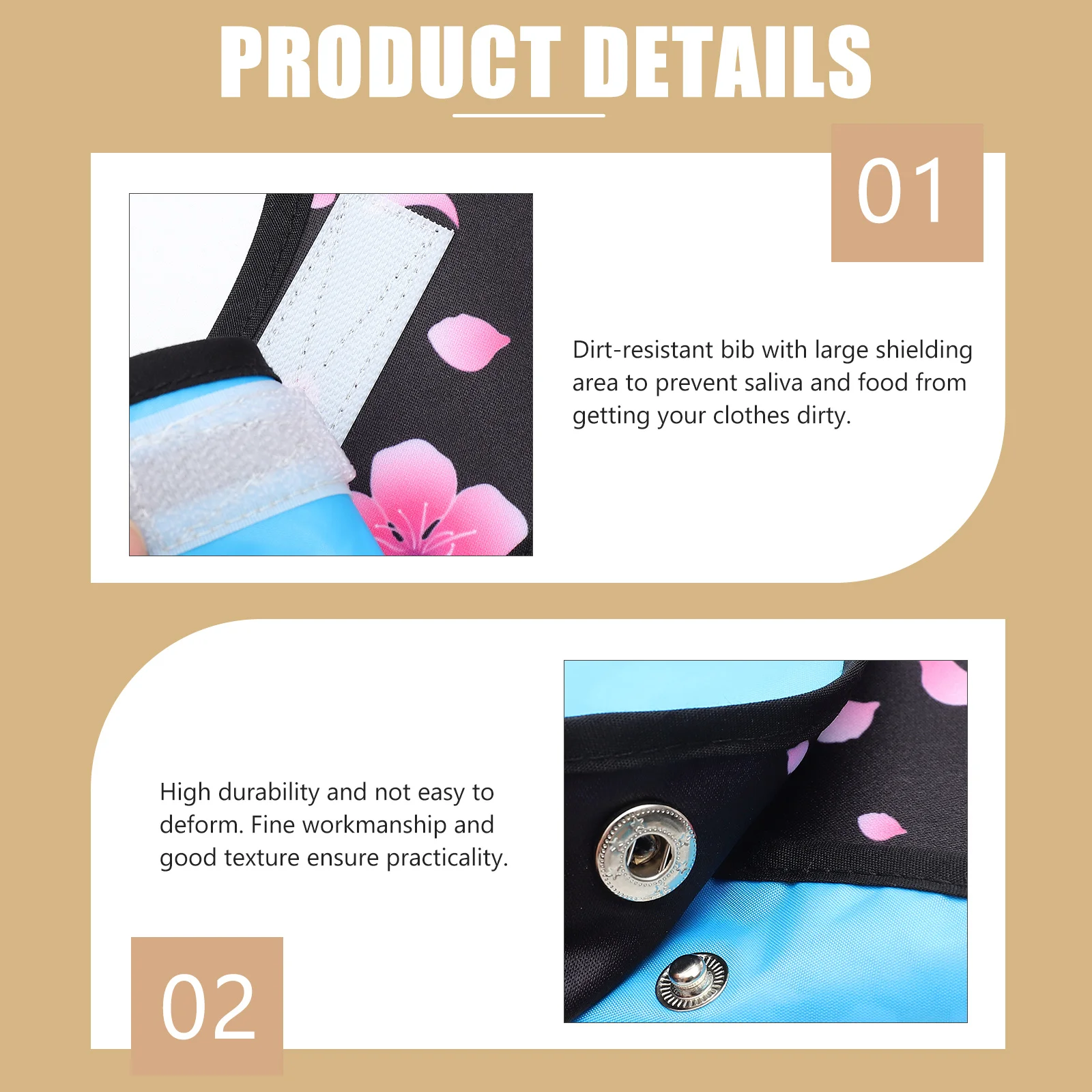 

Adult Bibs Elderly Eating Protector Waterproof Washable Reusable Senior Elderly Eating Cloth Clothing Cover Supplies
