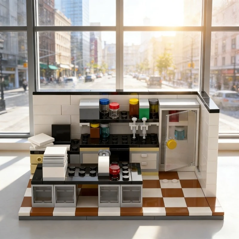 ชุดสร้างห้องปฏิบัติการขนาดจิ๋ว 260 ชิ้น - ชุดโมเดลตกแต่งบ้านขนาดจิ๋ว, ของขวัญ DIY สุดสร้างสรรค์สำหรับวัยรุ่นและนักสะสมผู้ใหญ่