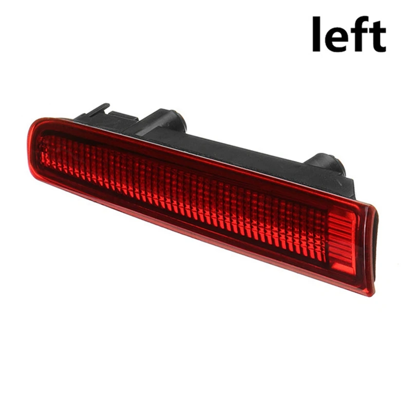 Luz de freio alta do carro, Luz de freio traseira da porta do celeiro, High Mount Stop Lamp para VW T5 T6, vermelho, 16Pcs