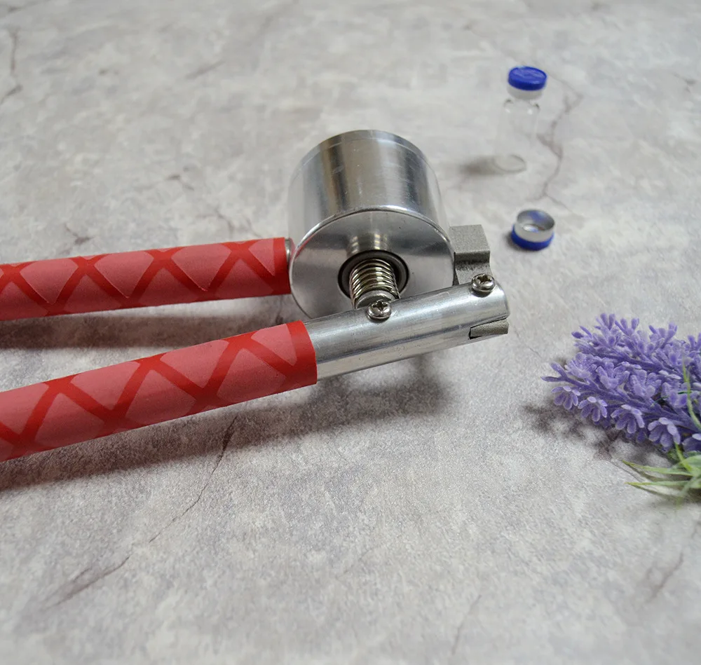 Capping Machine Packaging Equipment Xilin Vial Manual Capper Crimping Pliers Stainless Steel Oral Liquid Bottle Cap Sealing Tool