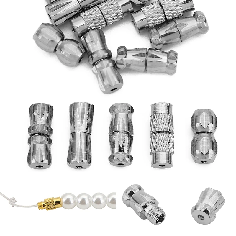 

20 шт., металлические медные спиральные винты, застежки для ожерелья, браслеты, крючки 11 мм, концевые застежки, соединители для изготовления ювелирных изделий своими руками, фурнитура