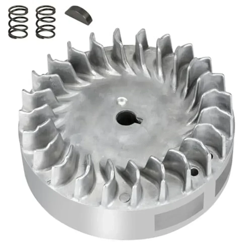 

Aluminum Flywheel 10krpm Suitable For 212cc 224cc 69730 69736 6.5hp For Gx200 Mini Bike Performance Parts With Key Valve Spring