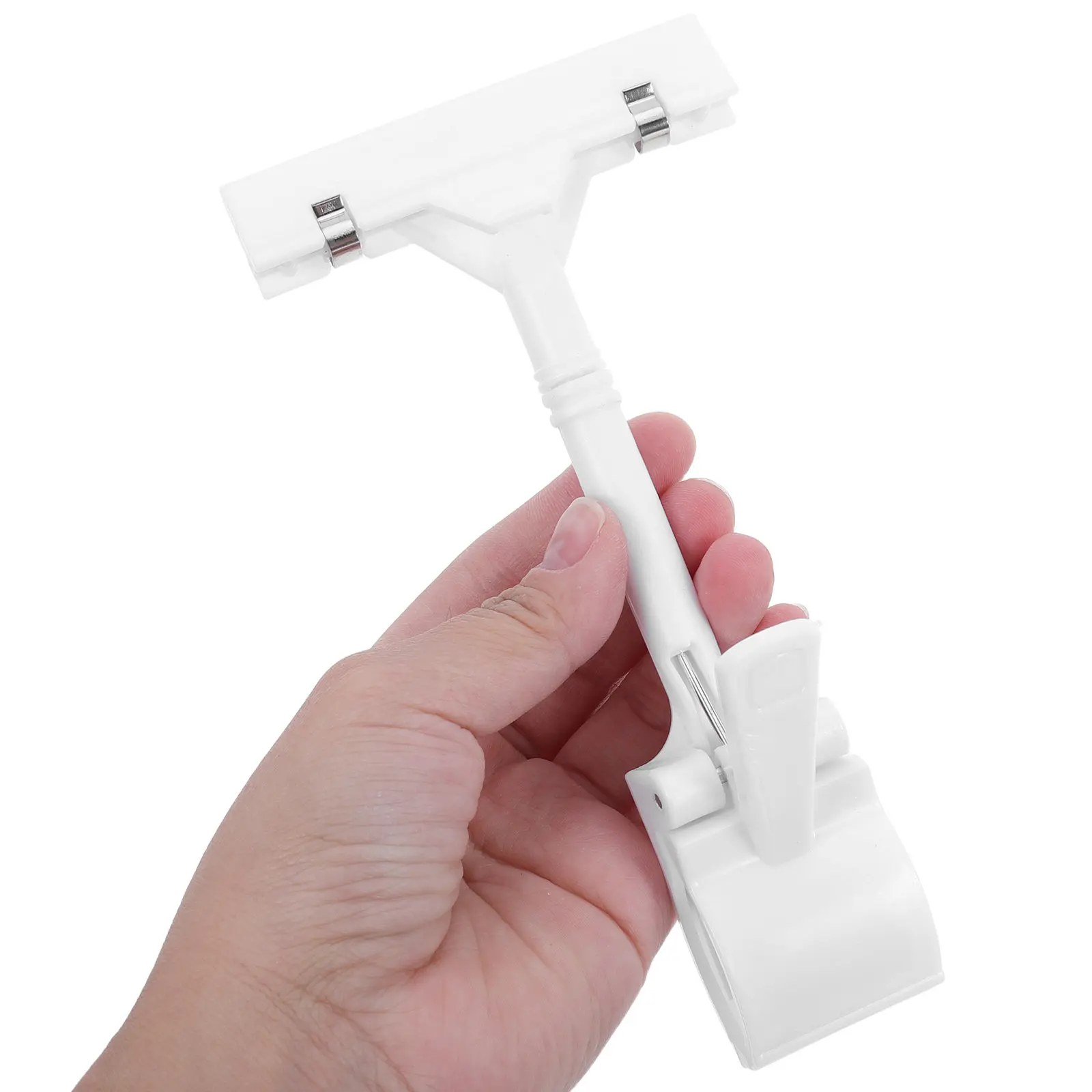 20-pinces-de-presentation-de-detail-couleur-unie-supports-de-panneau-a-pince-pour-cartes-de-prix-et-etiquettes-d'etagere-pour-usage-professionnel