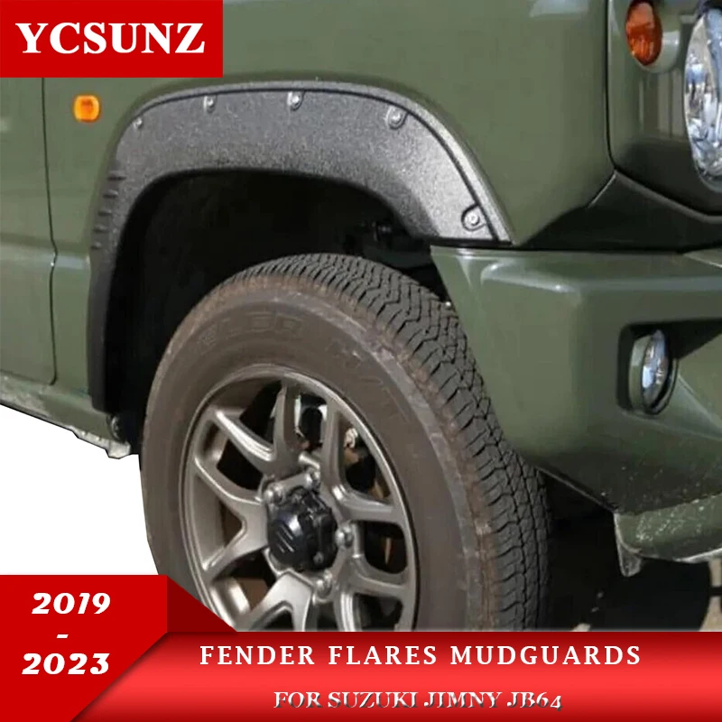 Fender Flares Wheel Arch With Nuts For Suzuki Jimny JB64 2019 2020 2021 2022 2023 Car Accessories Styling