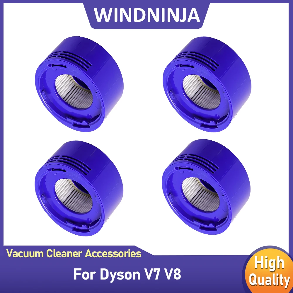 Handheld Cordless Für Dyson V7 V8 Tier Fluffy Absolute Staubsauger Zurück Motor Staub Hepa-Filter Post-Filter Teil ersatz